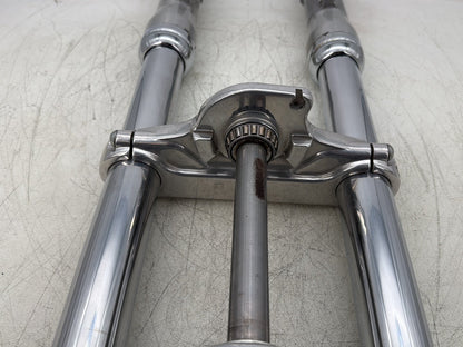 2007 Harley Dyna Street Bob FXDBI OEM Front Triple Tree Set & LH RH Fork Legs Sliders