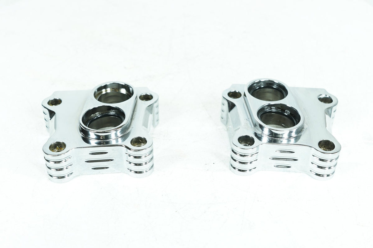 2004 Harley Softail FLSTCI Heritage OEM Tappet Engine Lifter Chrome Covers