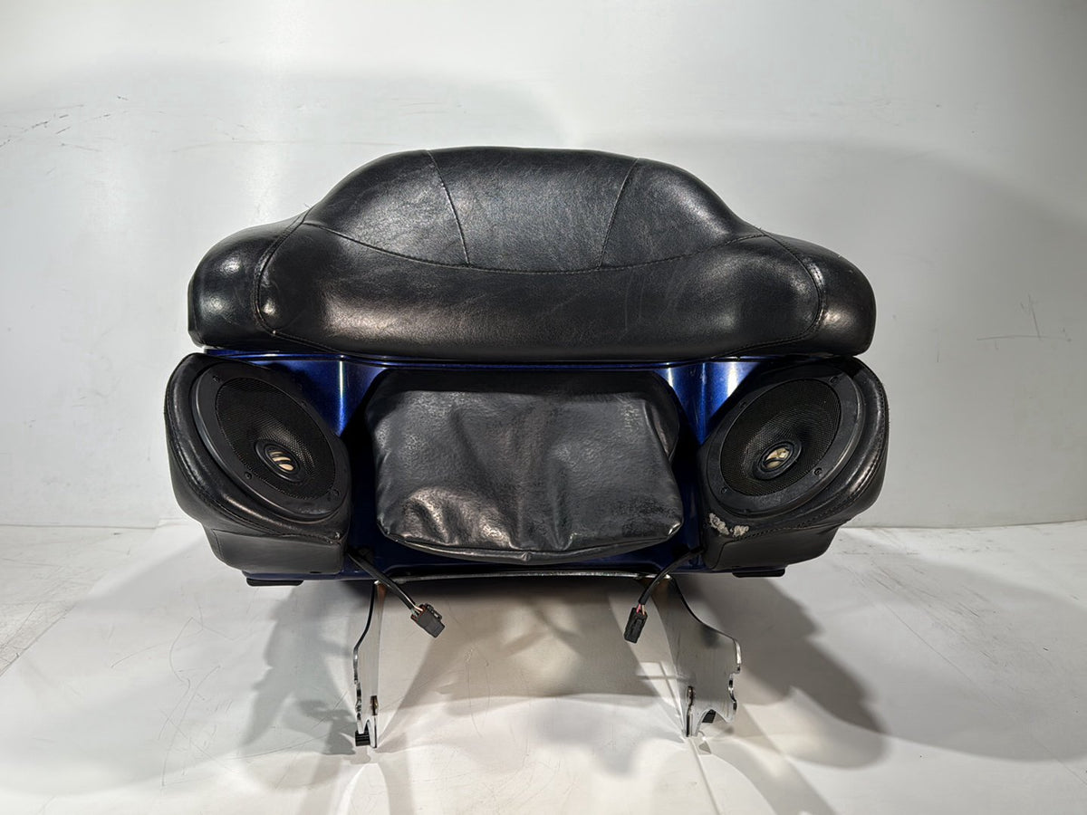 2007 Harley Touring Electra Glide Ultra OEM Pass Backrest Tour Pak Luggage NOKey