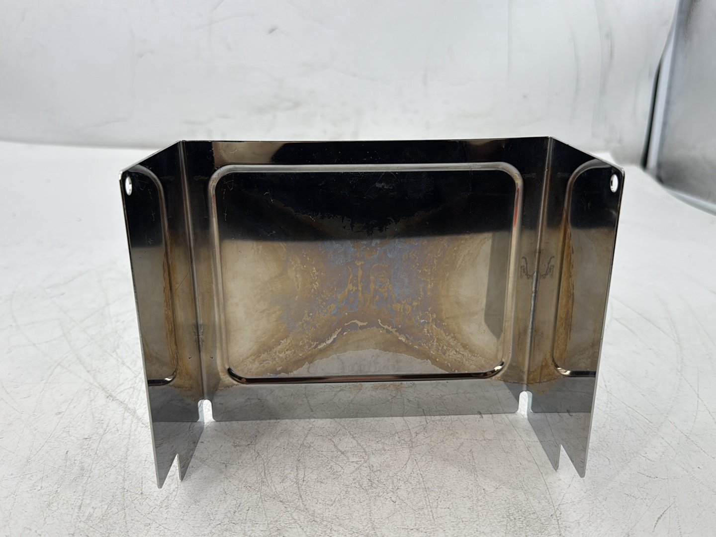 2000 Harley Dyna FXDWG Wide Glide OEM Lower Battery Tray Stay Box Cover Panel