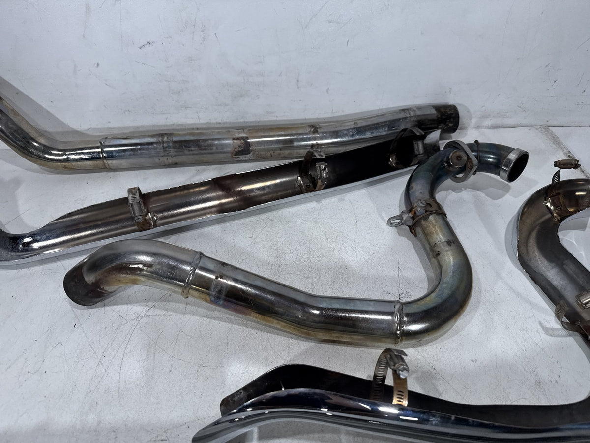 2002 Harley Electra Glide Touring Classic Exhaust Header Pipes Muffler RINEHART