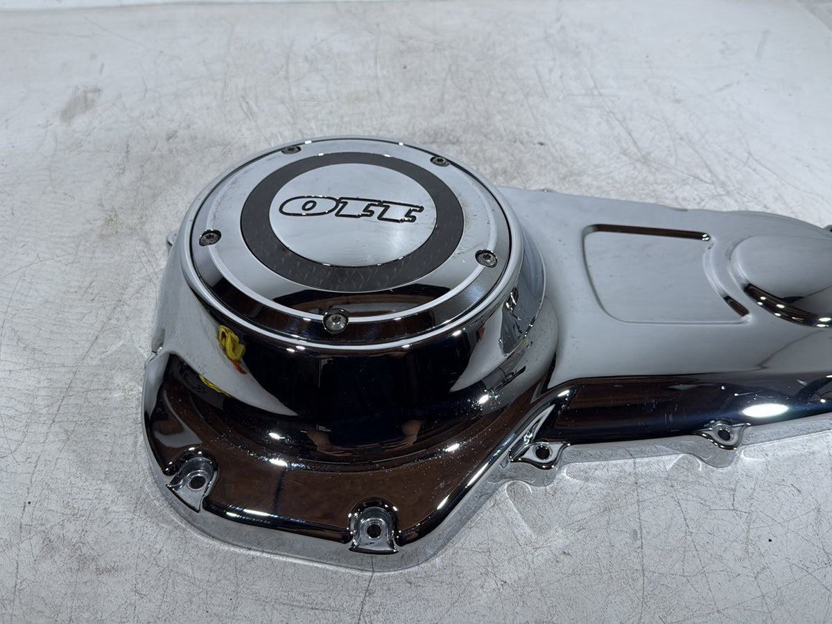 2013 Harley Electra Glide Touring CVO Eagle OEM Outer Primary Clutch 110 Cover