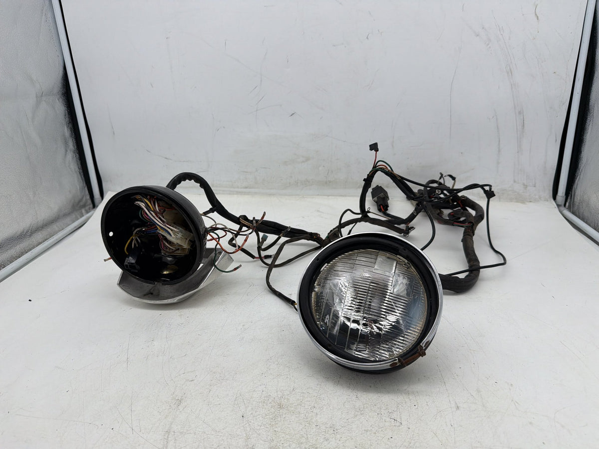 1991 Harley Sportster 883 XLH883 OEM Main Wire Wiring Harness Loom w/ Headlight