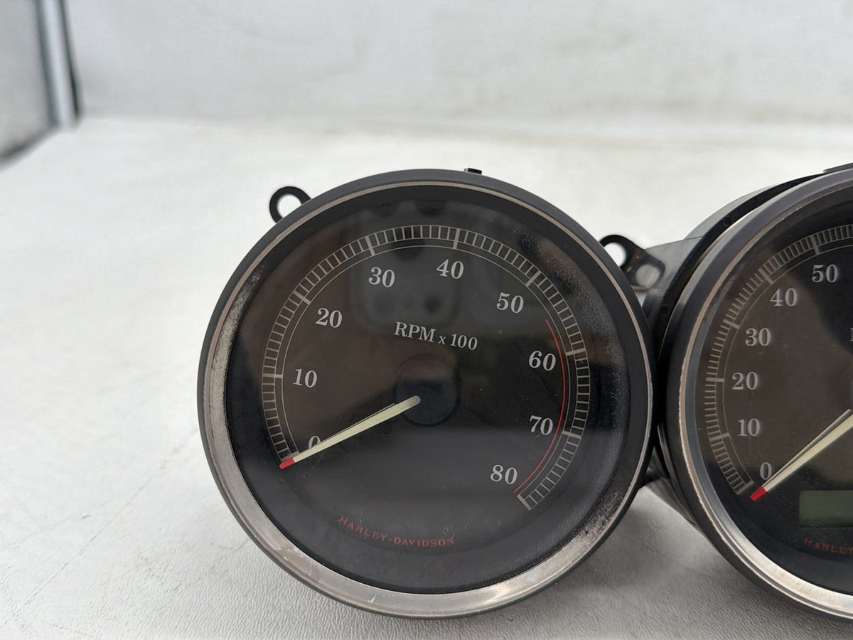 07 Harley Electra Glide Touring OEM Air Oil Volt Fuel Tacho Speedo Gauges 29K