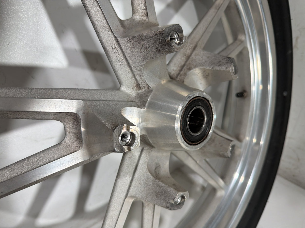 2007 Harley Dyna Super Glide FXD OEM Front & Rear Wheel Rim Tire 17" 19"