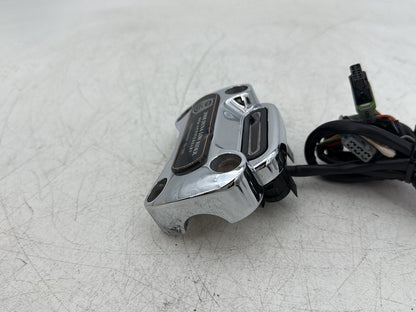 2008 Harley Dyna FXDL Low Rider Anniversary OEM Front Handlebar Riser Top Clamp Chrome