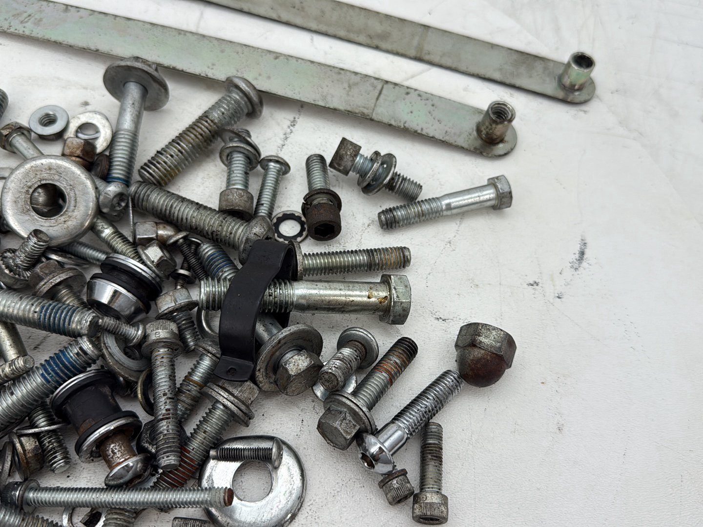2012 Harley Dyna FXDF Fat Bob OEM Hardware Bolts Nuts & Brackets
