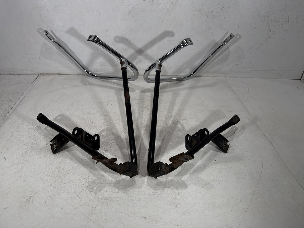 2013 Harley Street Glide Touring OEM Rear Left Right Saddlebag Guard Rails Bar