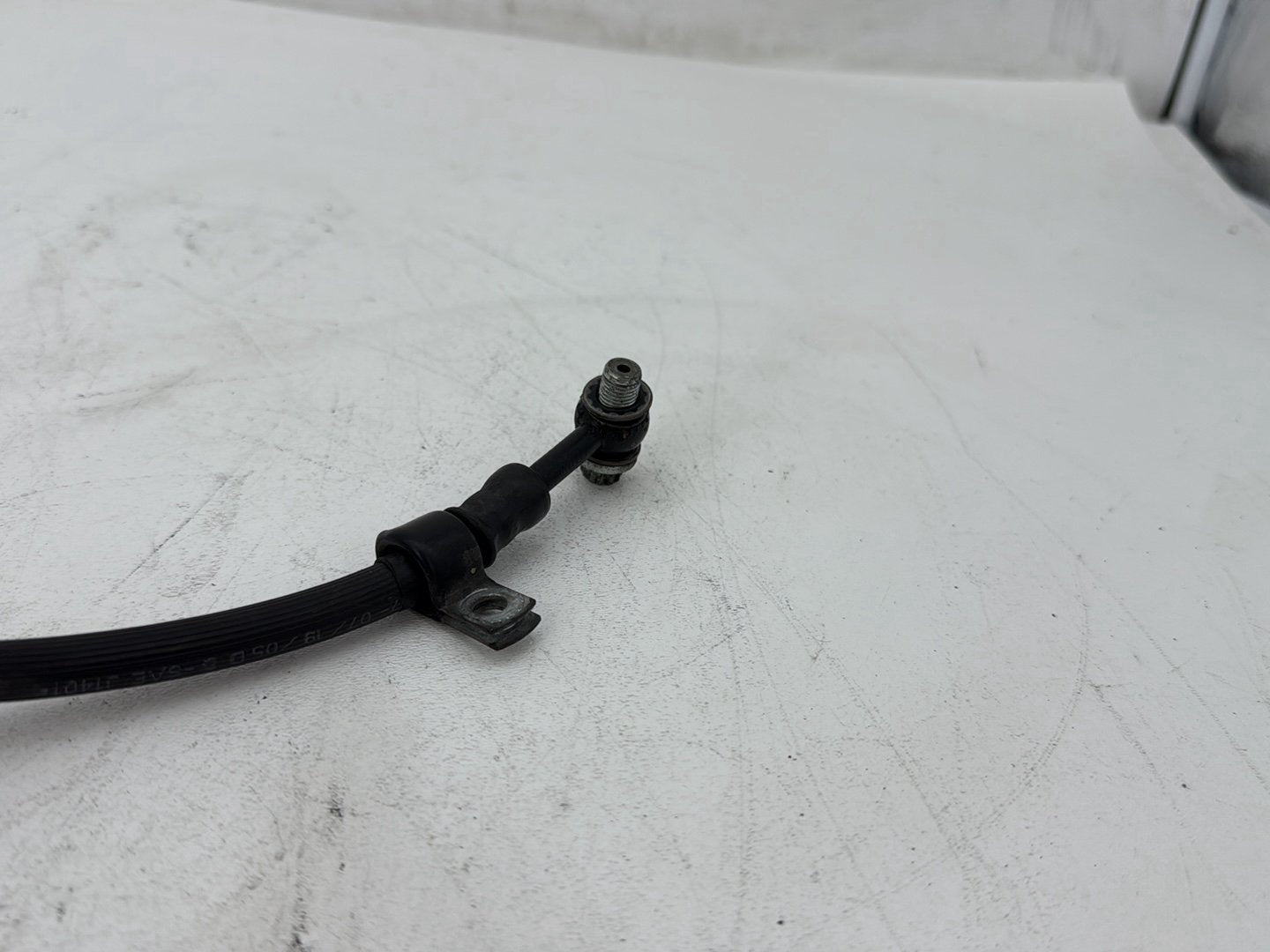 2006 Harley Dyna FXDWGI Wide Glide OEM Rear Brake Hose Line Pipe