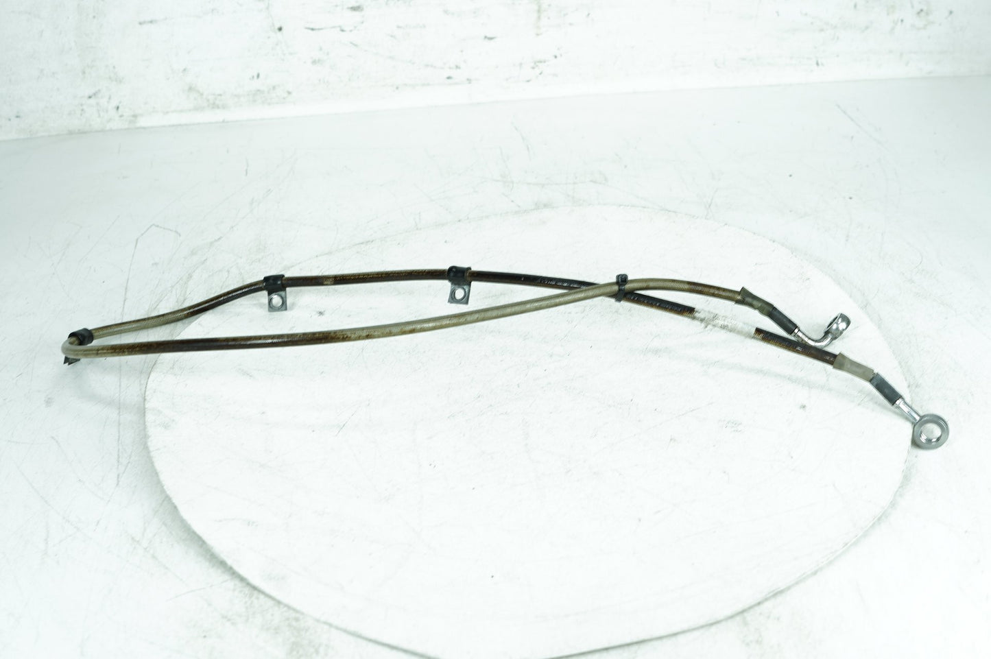 1999 - 2006 Harley-Davidson Softail Fat Boy Front Brake Hose Line Pipe  	42317-06A