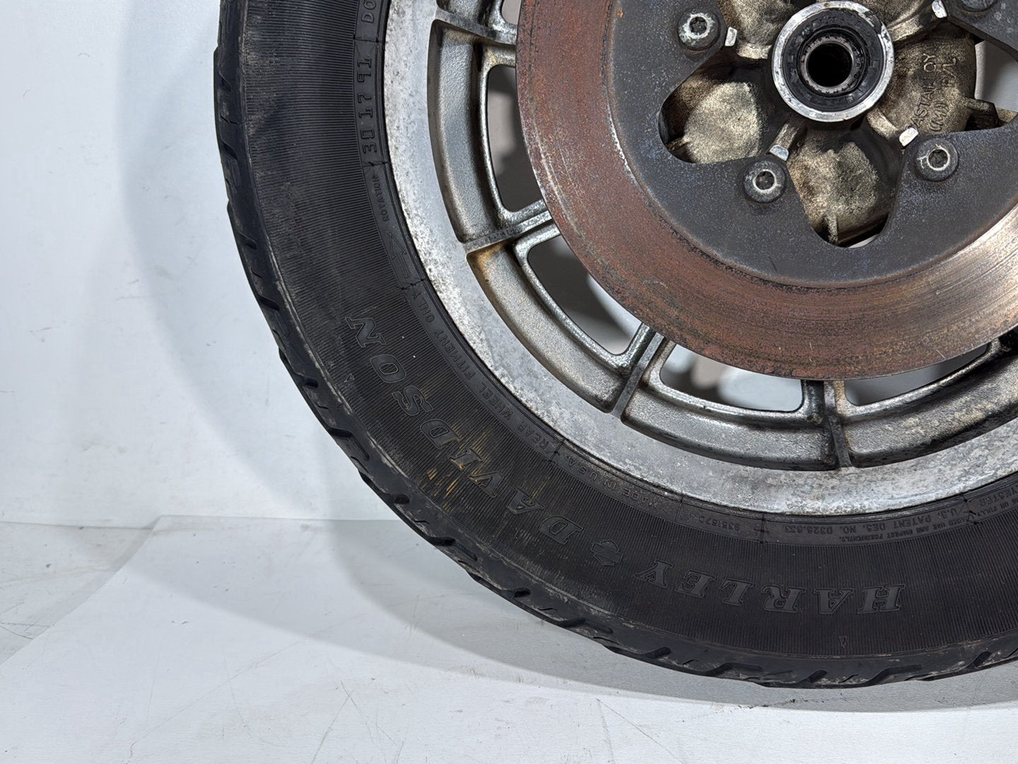 1995 Harley Touring FLHTCI Electra Glide Classic OEM Rear Wheel Rim Tire