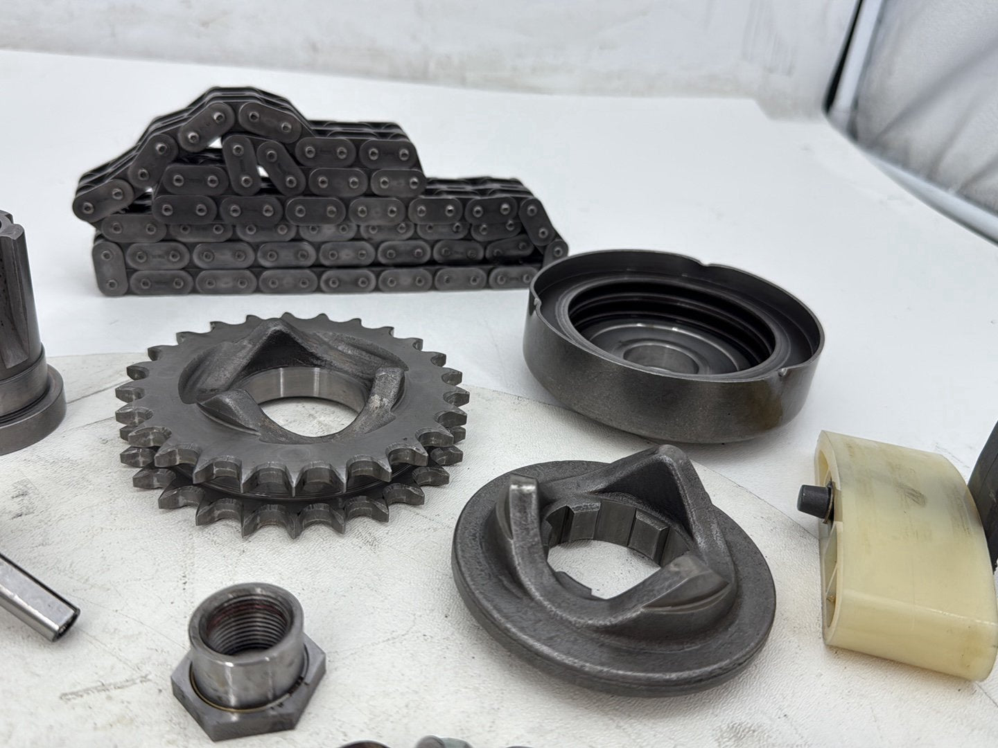2004 Harley Softail FLSTC Heritage Classic OEM Clutch Basket Chain Tensioner Kit