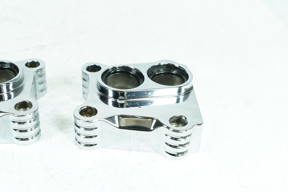 2004 Harley Softail FLSTCI Heritage OEM Tappet Engine Lifter Chrome Covers