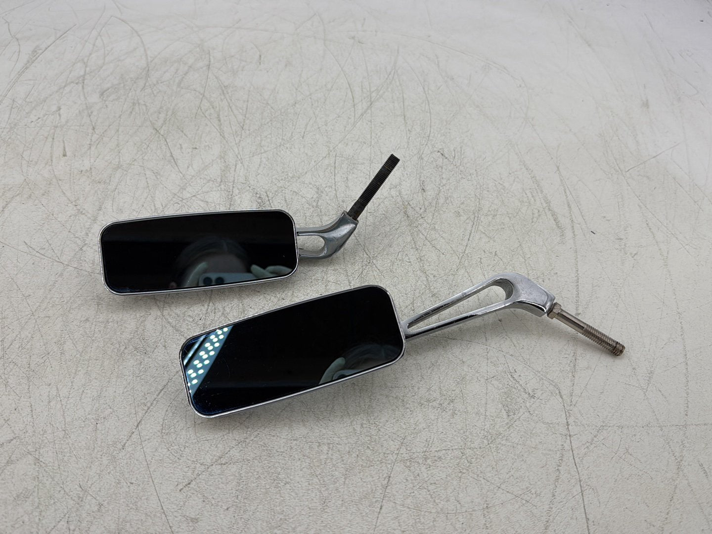 2004 Harley Dyna Super Glide FXDI OEM Left Right Rear View Mirror