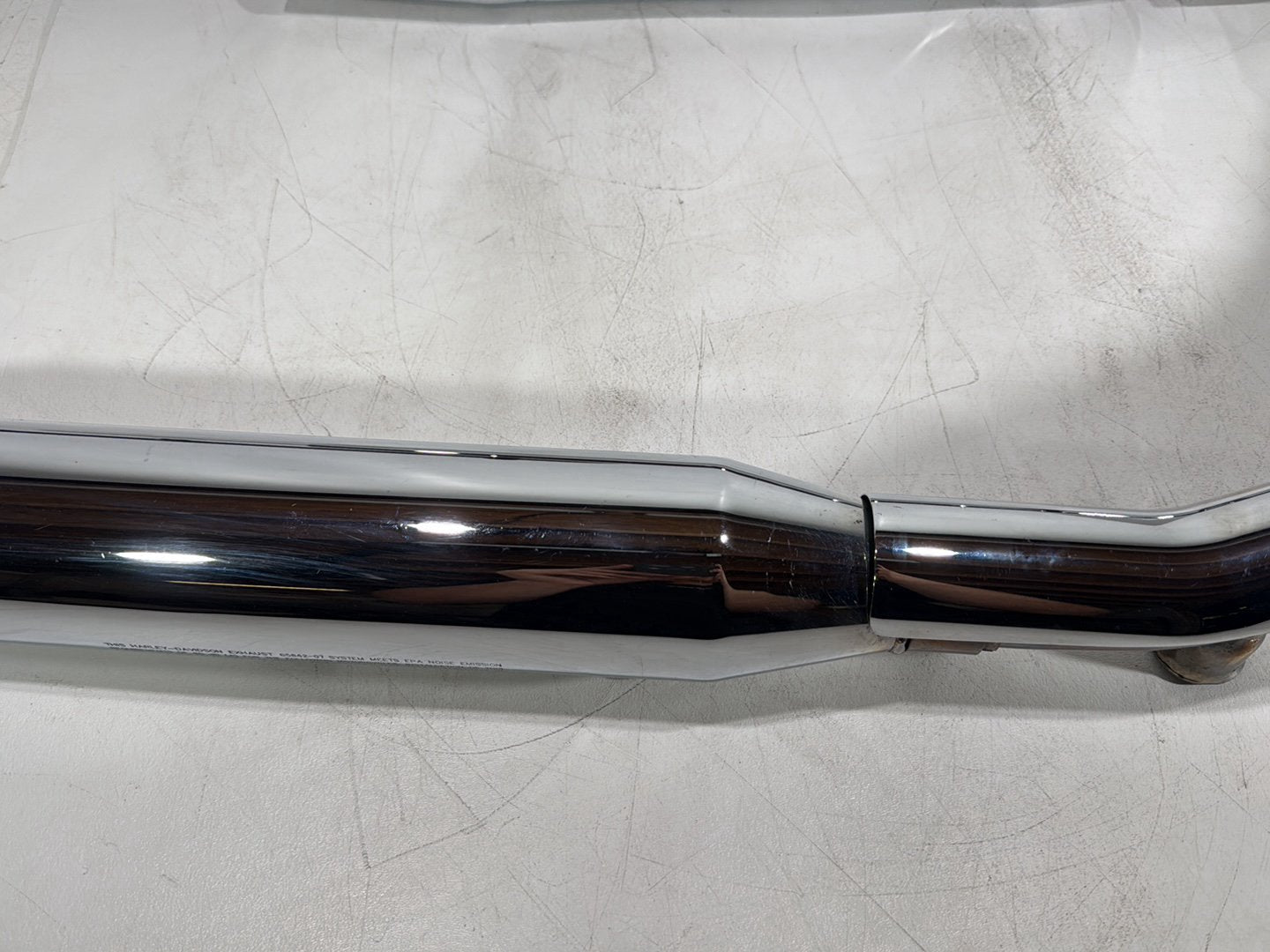2007 Harley Softail Heritage Classic FLSTC OEM Exhaust Header Pipes Muffler