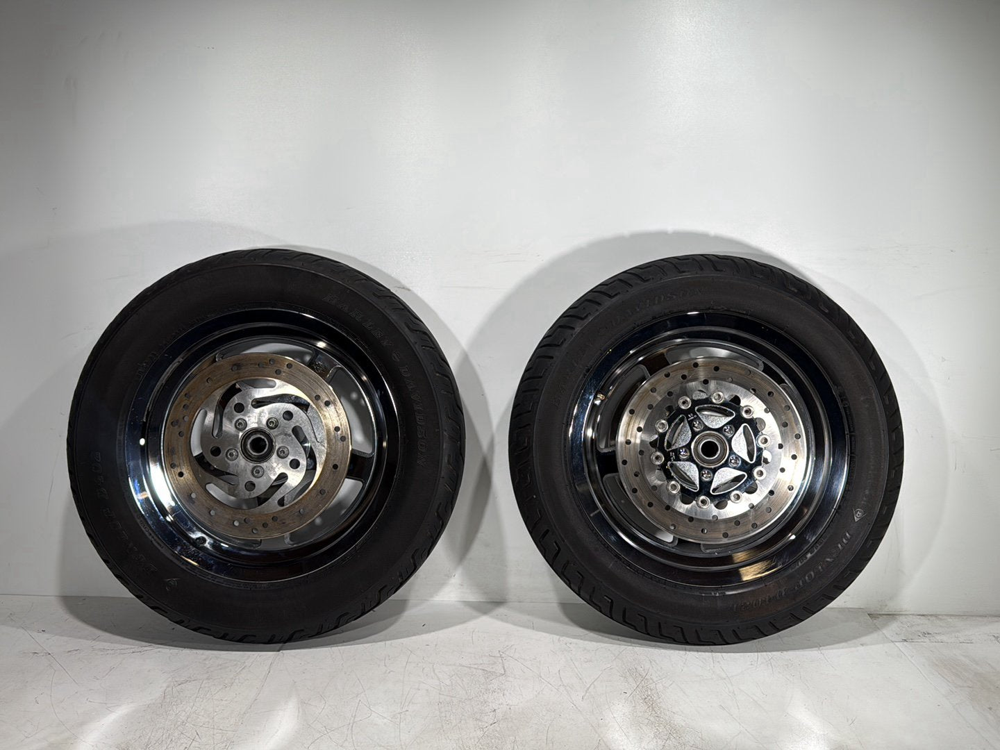 2007 Harley Electra Glide Touring FLHTCUI OEM Front & Rear Wheel Rim Tire 16"