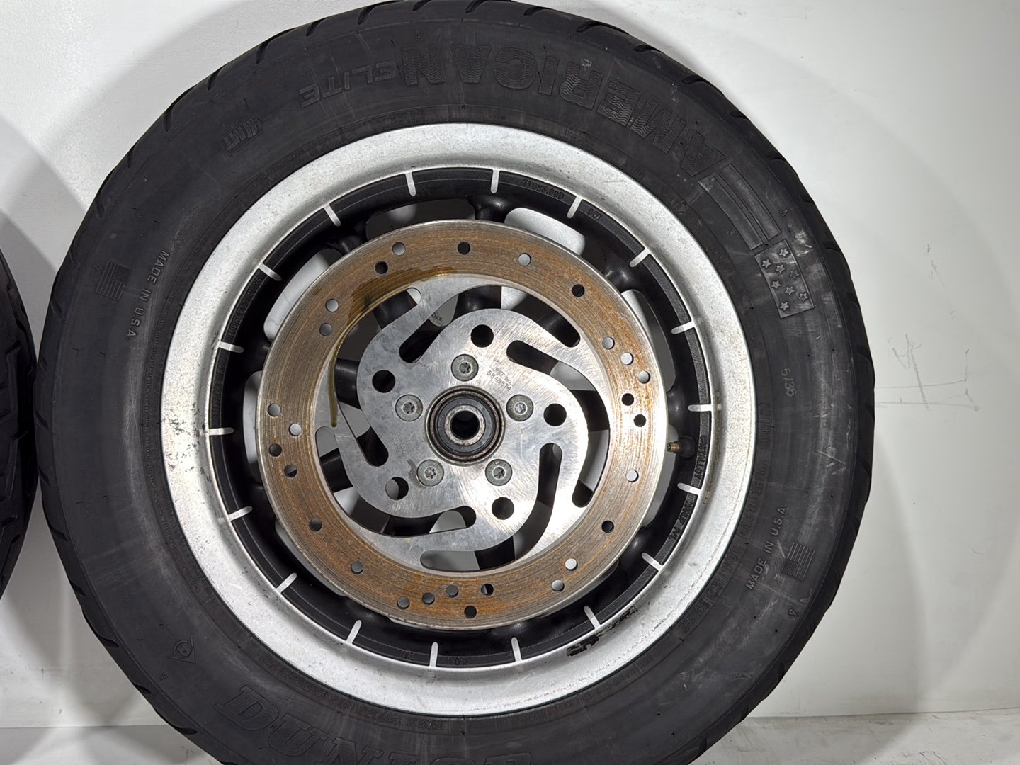 2000 Harley Touring FLHTCUI Electra Glide Ultra Front &amp; Rear Wheel Rim Tire 16"