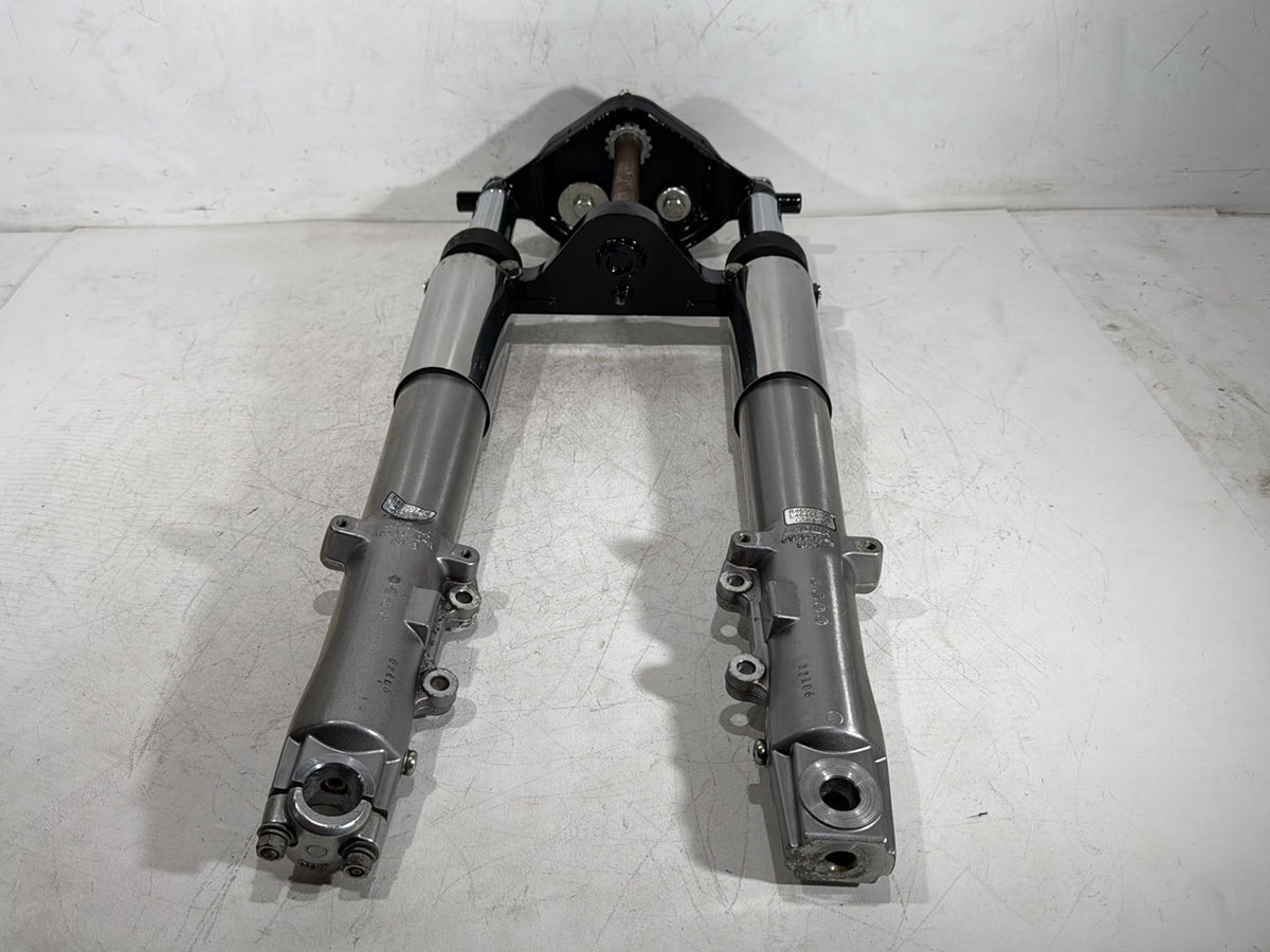 07 Harley Electra Glide Touring Front Triple Tree Set & LH RH Fork Legs Sliders