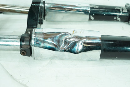 2007 - 2011 Harley-Davidson Touring Electra Glide Ultra Front Triple Tree Set & LH RH Fork Legs Sliders 46495-09
