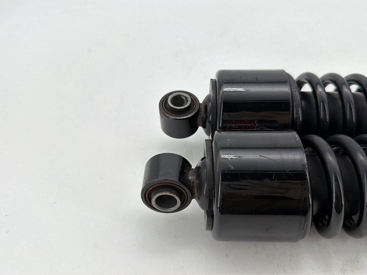 2008 Harley Dyna Fat Bob FXDF Rear Left Right Shock Absorbers BURLY 12"