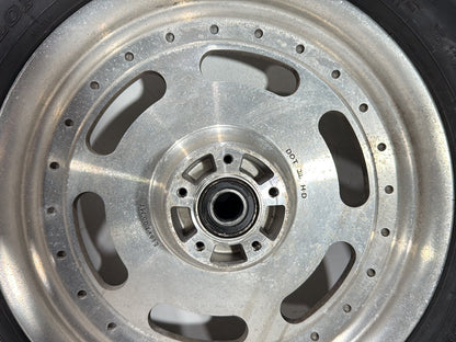 2010 Harley Dyna Fat Bob FXDF OEM Front & Rear Wheel Rim Tire 16"