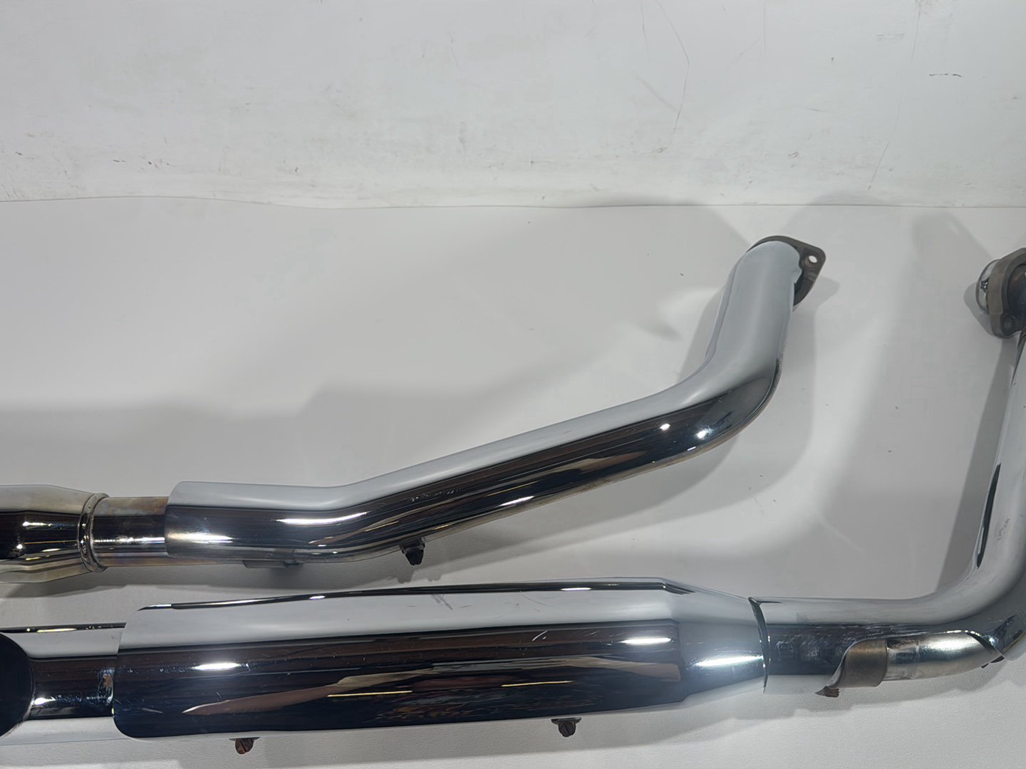 2004 Harley Softail FLSTC Heritage Classic OEM Exhaust Header Pipes Muffler