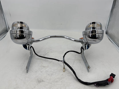 1999 - 2006 Harley-Davidson Touring Electra Glide Classic Front Turn Signal Indicators Aux Light Bar  	68712-94A