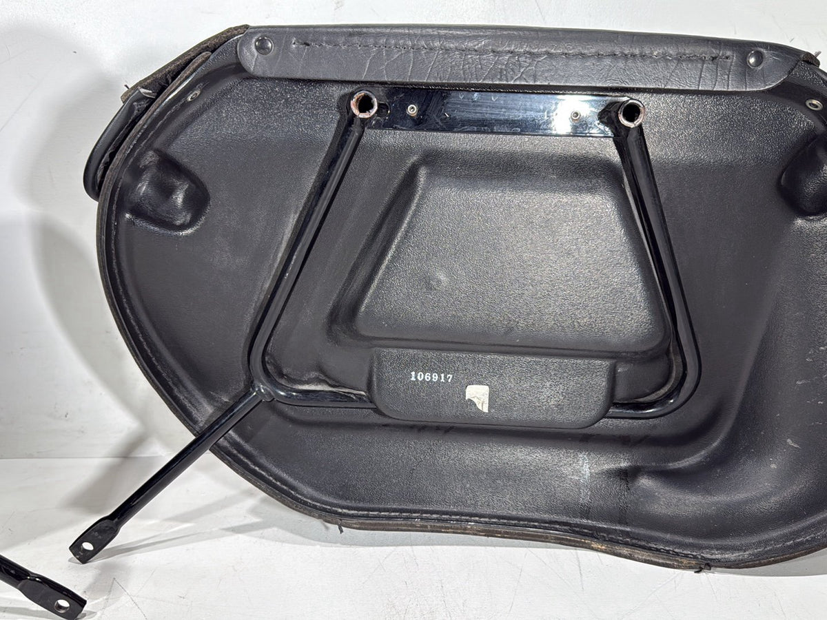2007 Harley Softail Heritage Classic Rear Left Right Saddlebags Luggage Leather