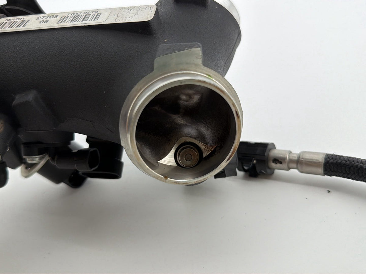 2008 Harley Softail Heritage Classic OEM Engine Intake Manifold Throttle Body