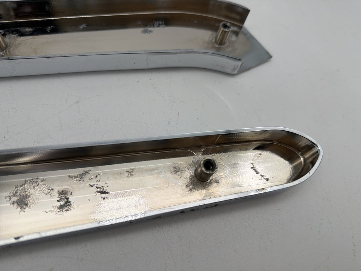 94 Harley Softail Custom FXSTC Rear Left Right Fender Struts Bracket Arlen Ness