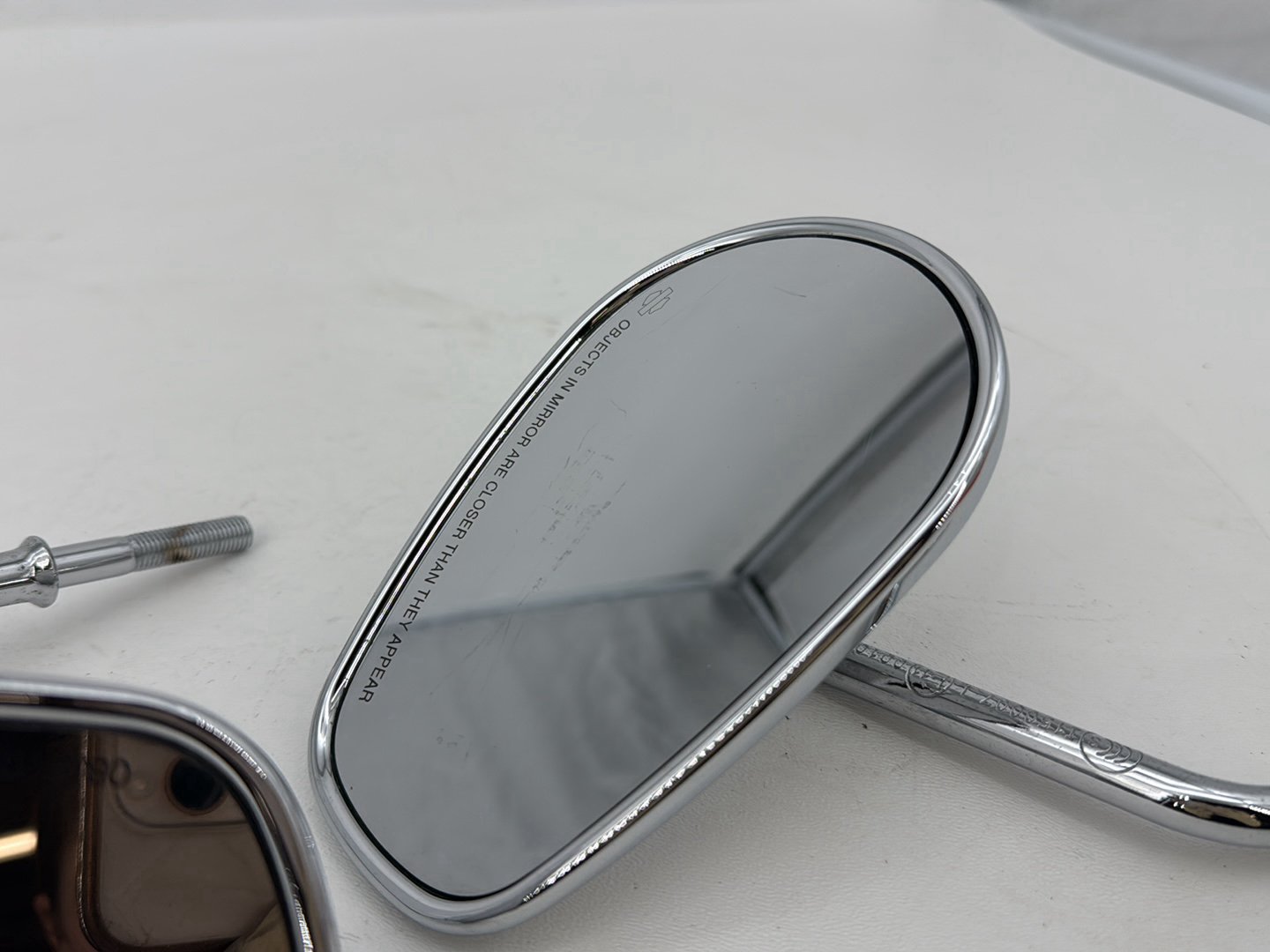 1999 - 2006 Harley-Davidson Dyna Low Rider Left Right Rear View Mirror  	91845-03B