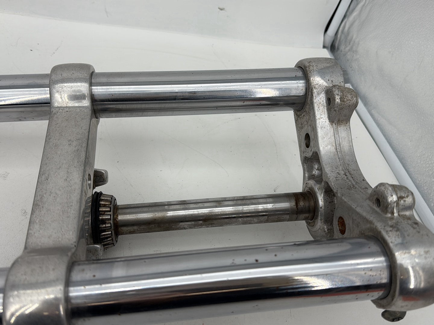 2004 - 2013 Harley-Davidson Sportster 883 Custom Front Triple Tree Set & LH RH Fork Legs Sliders 45966-04