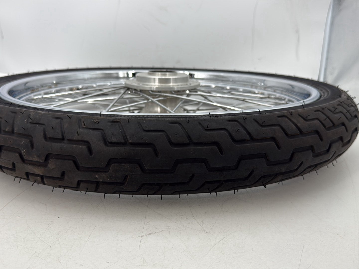 2006 Harley Sportster XL883C 883 Custom OEM Front Wheel Rim Tire Spoked