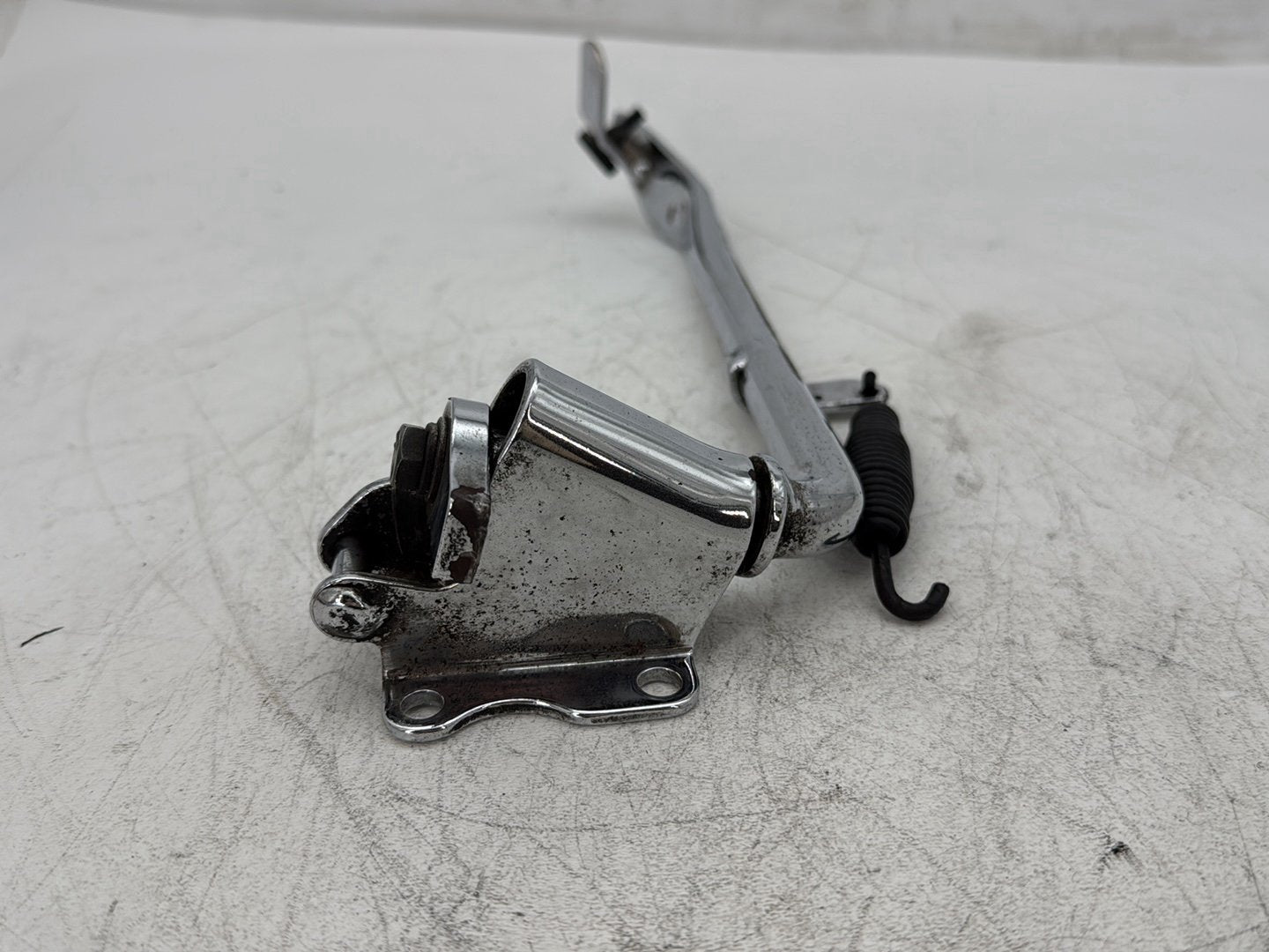 1998 Harley Softail Custom FXSTC OEM Left Side Jiffy Kick Stand & Spring