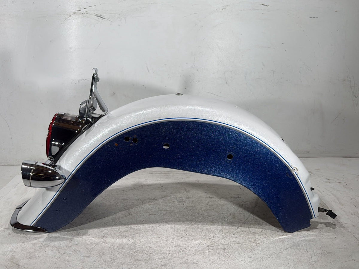 2015 Harley Softail Deluxe FLSTN OEM Rear Wheel Fender & Turn Signals Bar