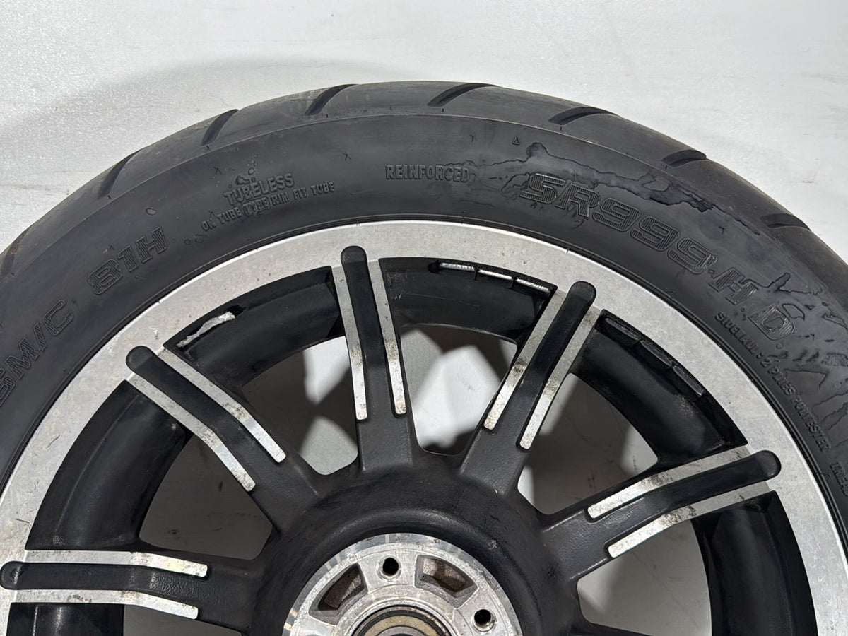 15 Harley Electra Glide Touring Ultra Low OEM Rear Wheel Rim Tire 180/65B16 16"