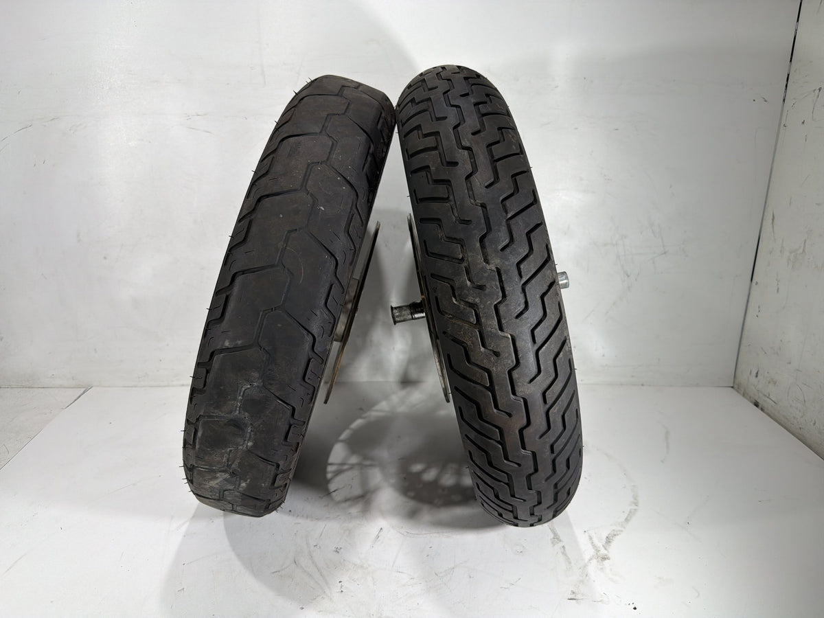 97 Harley Heritage Softail Classic Front Rear Wheel Rim Tire Spoked MT90B16 16"