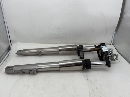 2007 Harley Street Glide Touring FLHX OEM Front Triple Tree Set & LH RH Fork Legs Sliders