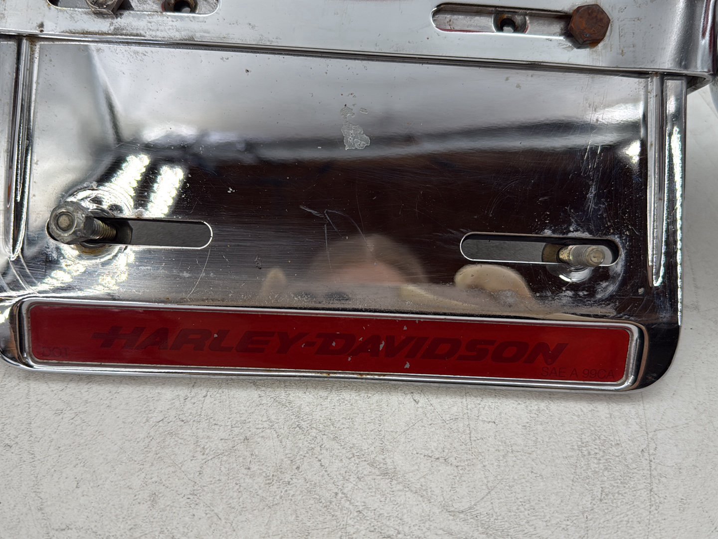 2000 Harley Dyna FXDWG Wide Glide OEM Rear Right Turn Signal Indicator