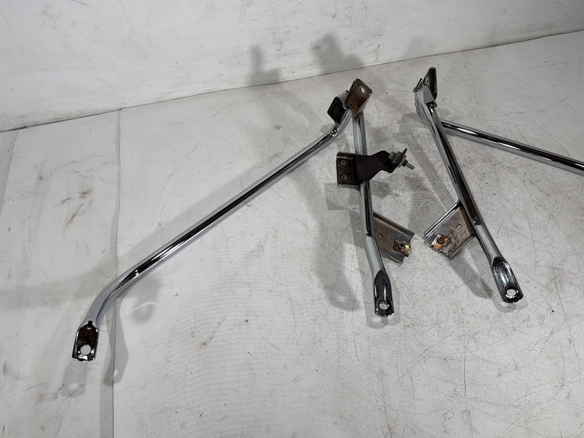 11 Harley Road Glide Touring FLTRX OEM Rear Left Right Saddlebag Guard Rails Bar