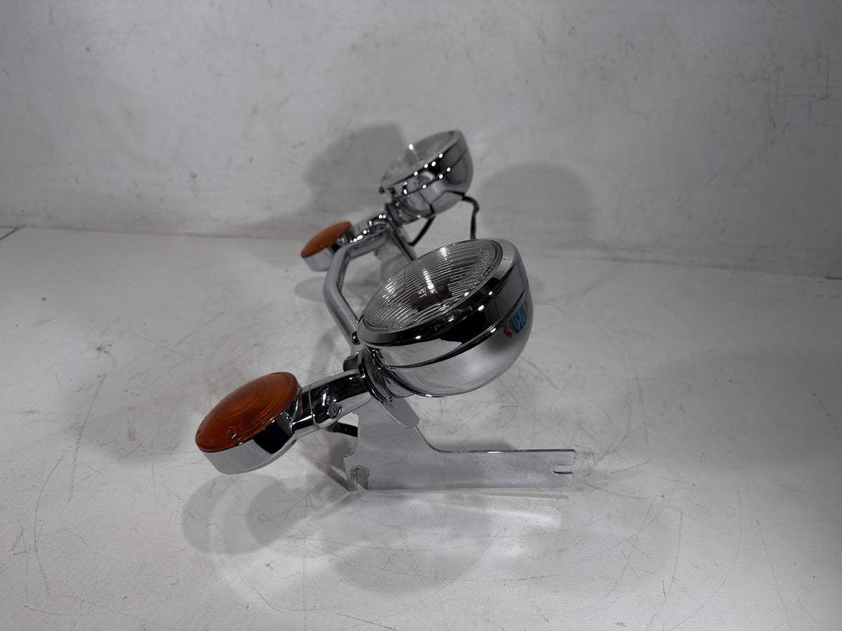 96 Harley Electra Glide Touring Ultra Front Turn Signal Indicators Aux Light Bar
