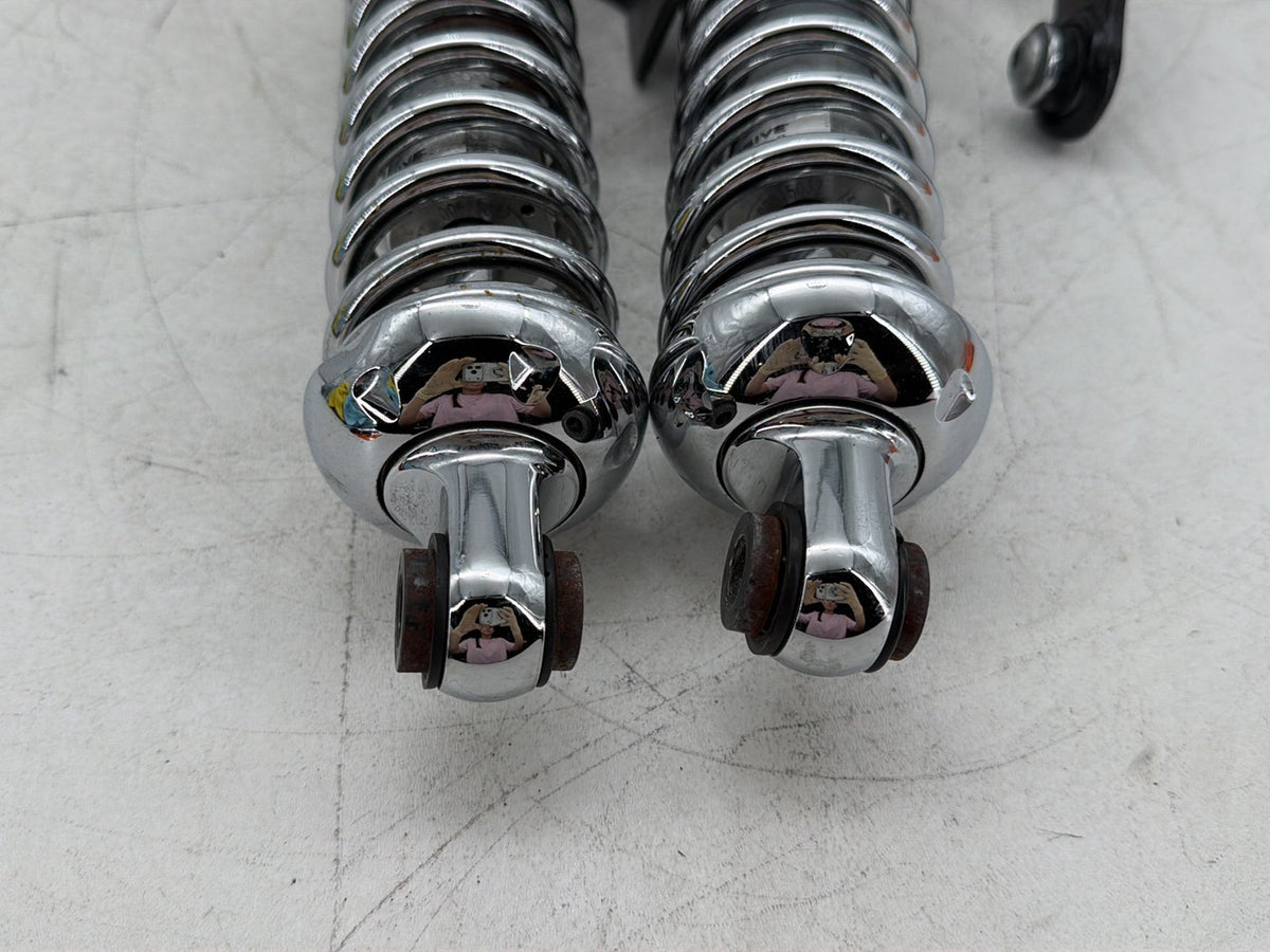 2014 Harley Dyna Low Rider FXDL Rear Left Right Shock Absorbers Progressive 14"
