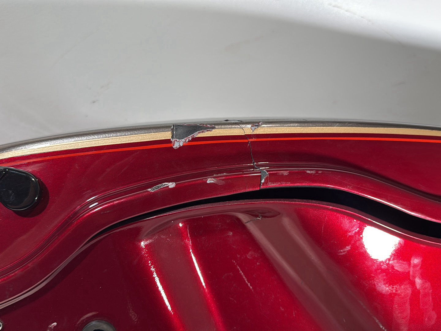1986 - 1998 Harley-Davidson Softail Heritage Classic Right 1 Saddlebag Luggage NO Key 90757-93