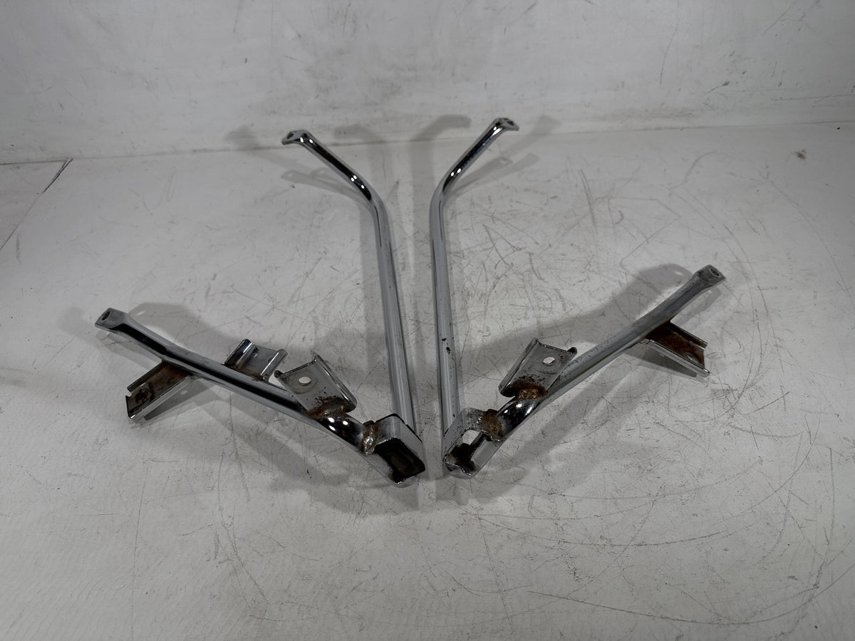 2011 Harley Street Glide Touring OEM Rear Left Right Saddlebag Guard Rails Bar