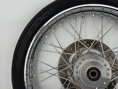 2004 - 2013 Harley-Davidson Sportster 883 Custom Front Wheel Rim Tire Spoked 44610-05
