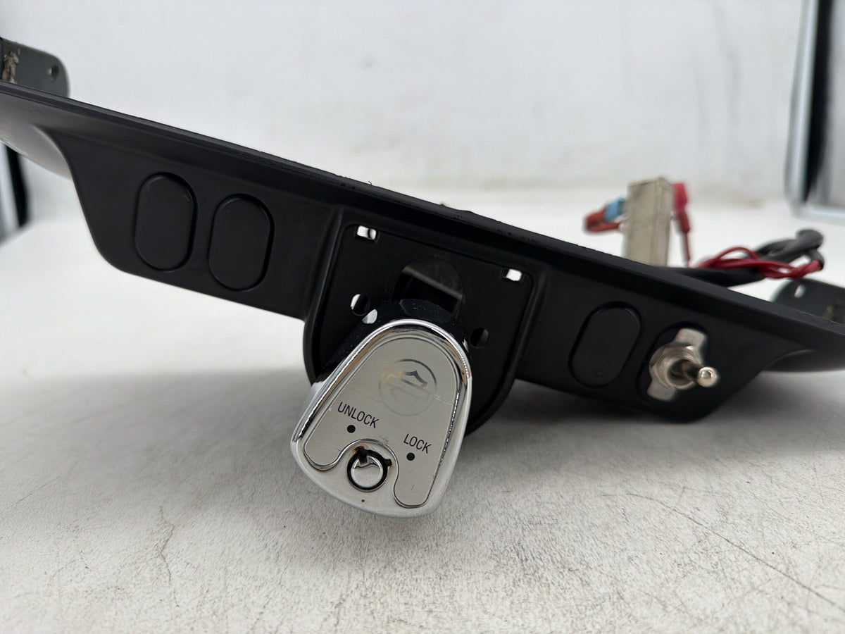 2011 Harley Electra Glide Touring Police Dash Ignition Cap Switch Lockset NO Key