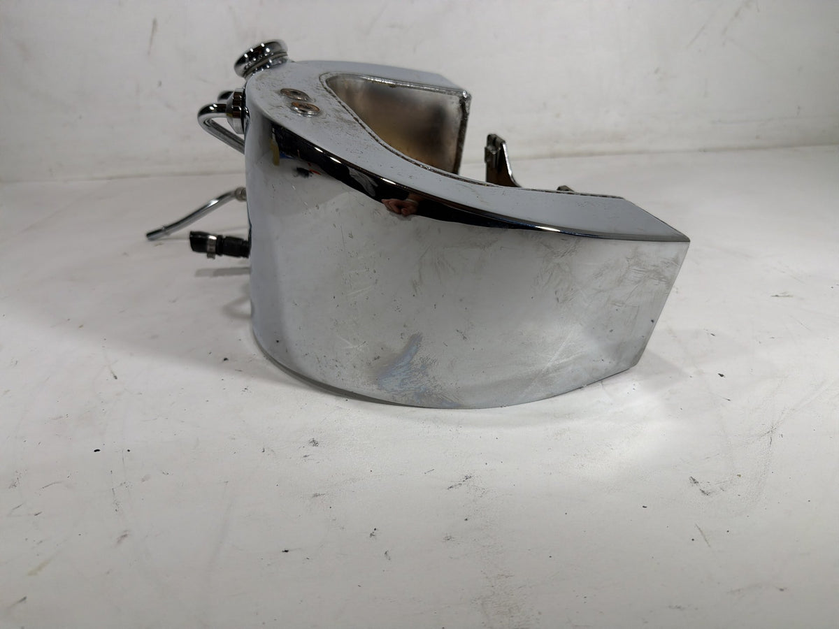 01 Harley Softail Deuce FXSTD OEM Oil Tank Reservoir Bottle Canister & Dipstick