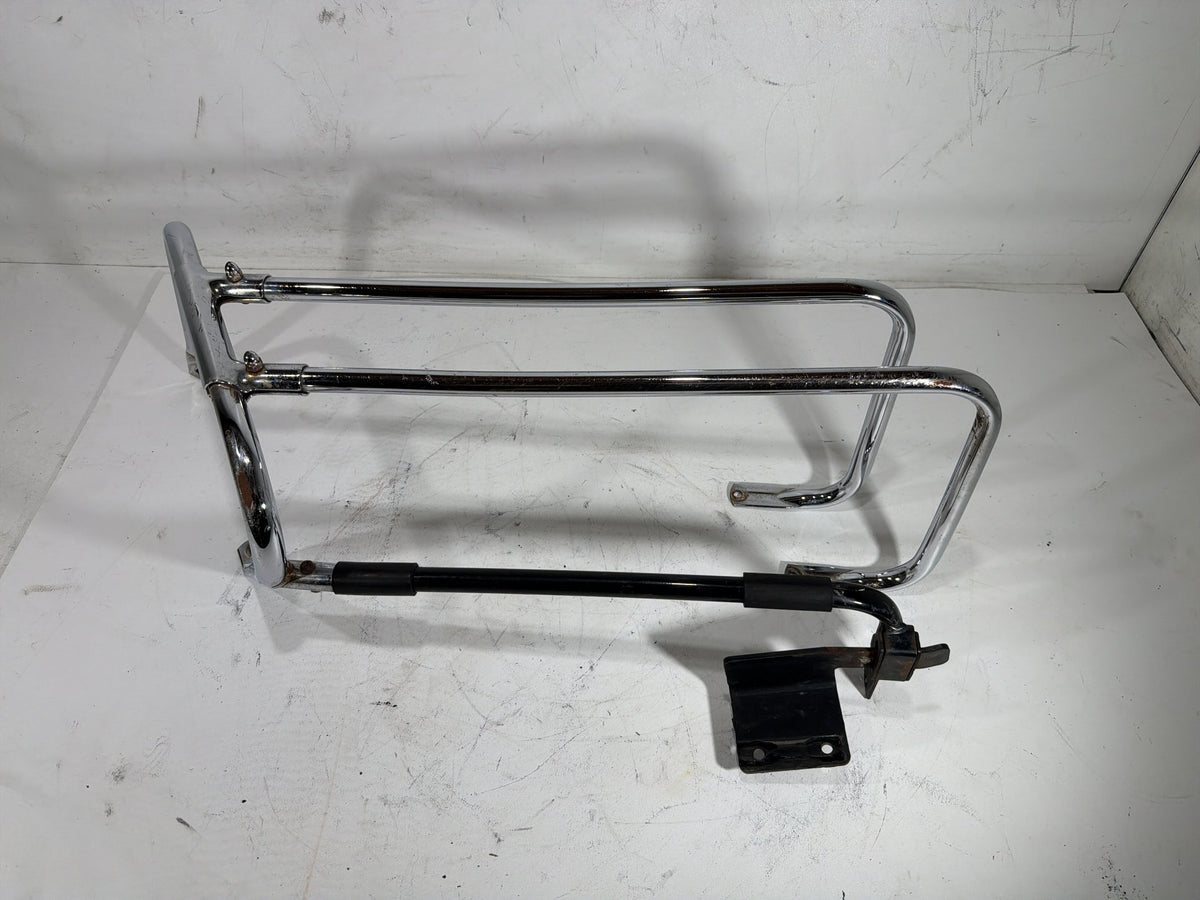 91 Harley Electra Glide Touring Classic OEM Rear Right Saddlebag Guard Rails Bar