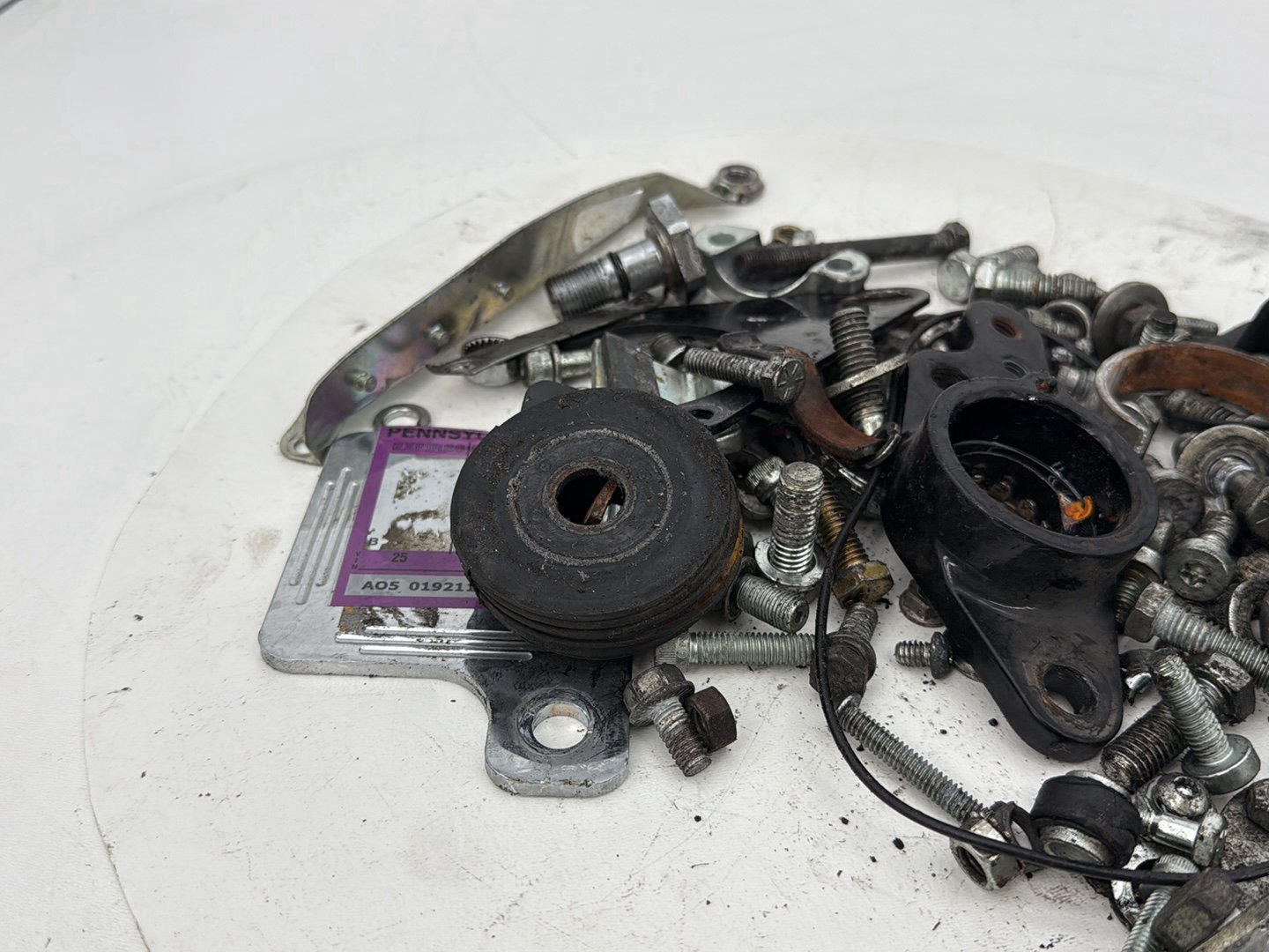 2007 - 2012 Harley-Davidson Touring Electra Glide Ultra Hardware Bolts Nuts & Brackets