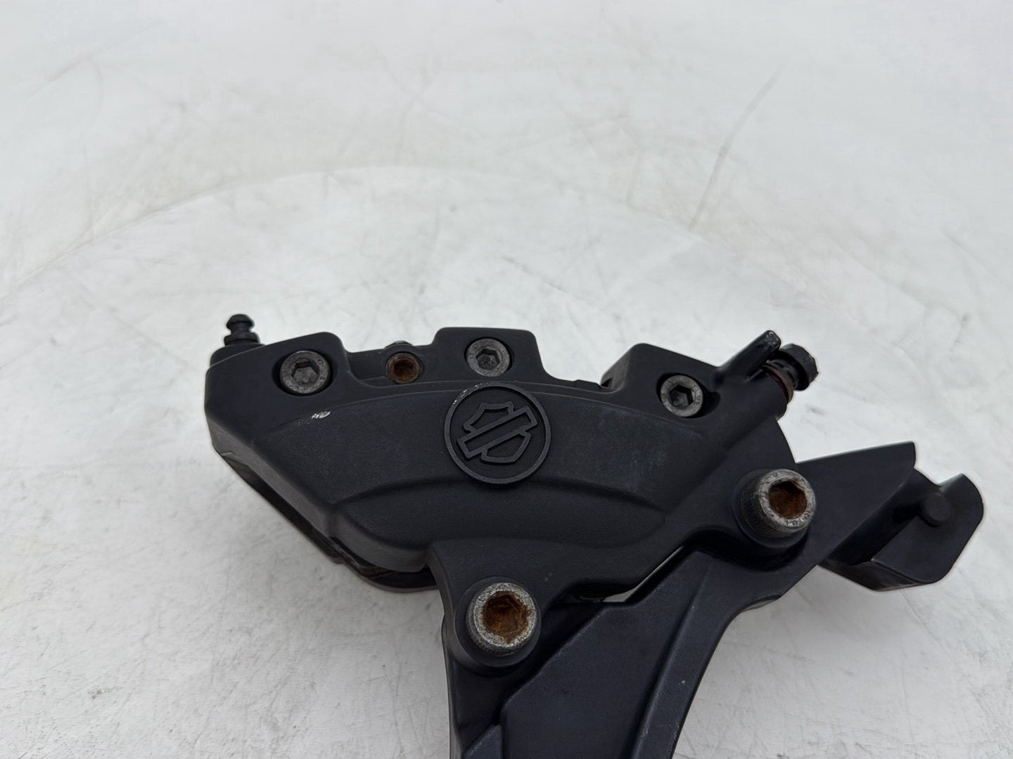 2008 Harley Electra Glide Touring Ultra FLHTCUI OEM Rear Back Brake Caliper w/ Bracket